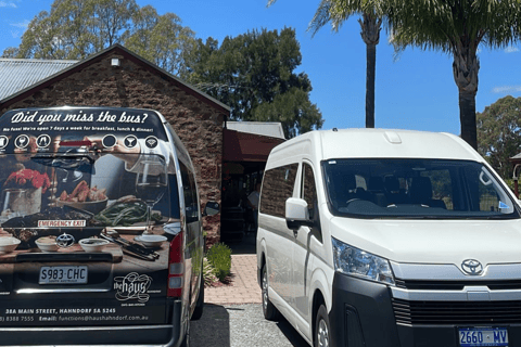 Da Adelaide: Hahndorf e Barossa Valley con pranzo in cantina