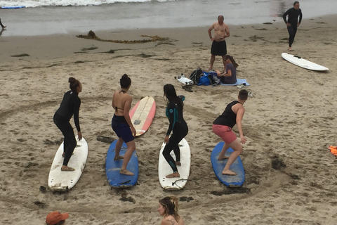 Clases de Surf Santa Barbara o Surf y Yoga Santa BarbaraClase de Surf y Yoga Experiencia Local Santa Barbara