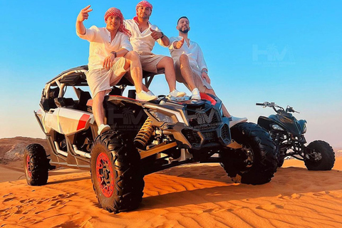 Private Desert Safari, ATV Bike, Camel Ride and Sandboarding Private Desert Safari, ATV Ride , Camel Ride & SandBoarding