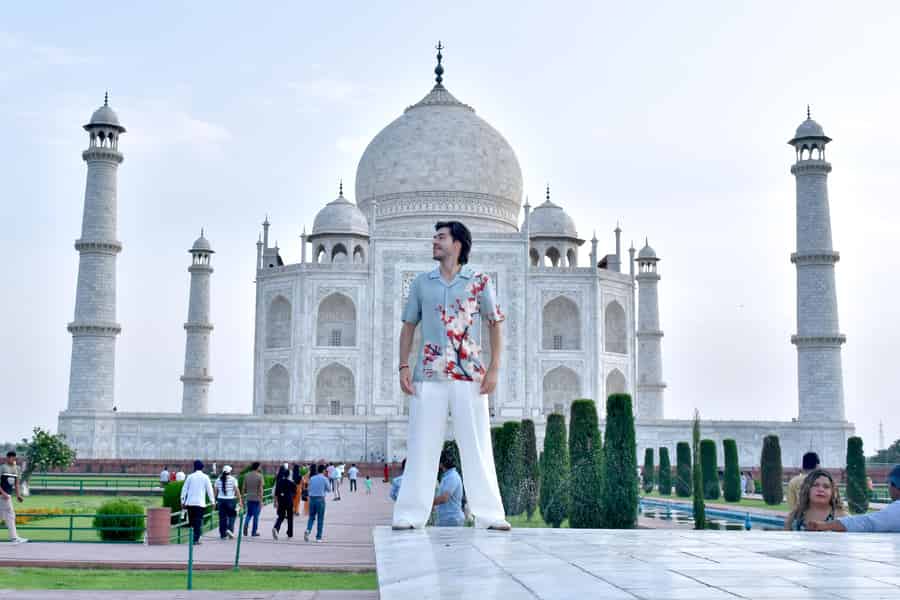 2-tägige Übernachtungstour zum Taj Mahal & Agra ab Delhi. Foto: GetYourGuide