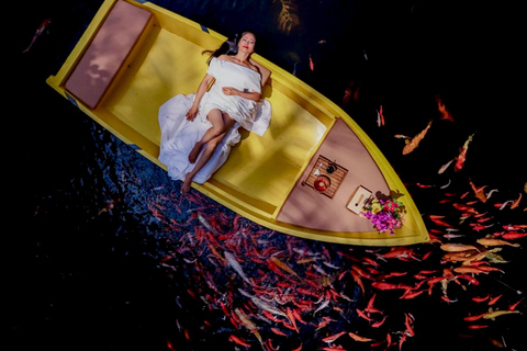 Bali Swing/Koi Boat Photo, Taman Beji Griya Waterfall Tour Tour with Include entry ticket