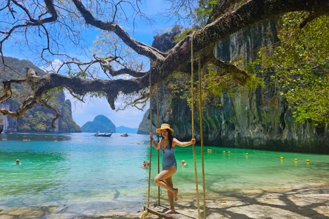 Krabi: Island Hopping Tour by Private Longtail Boat