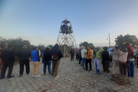 Kathmandu: Nagarkot Zonsopgang &amp; Wandeling naar Changu Narayan Tempel