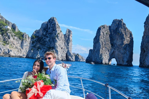 Capri Boat Tour with Blue Grotto and Original Tarantella Full Day - Shared - Departure From Amalfi