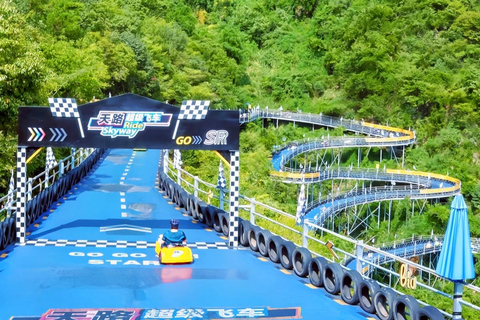 Hangzhou to OMG Park: Private Ride, Drift & Cave Tour