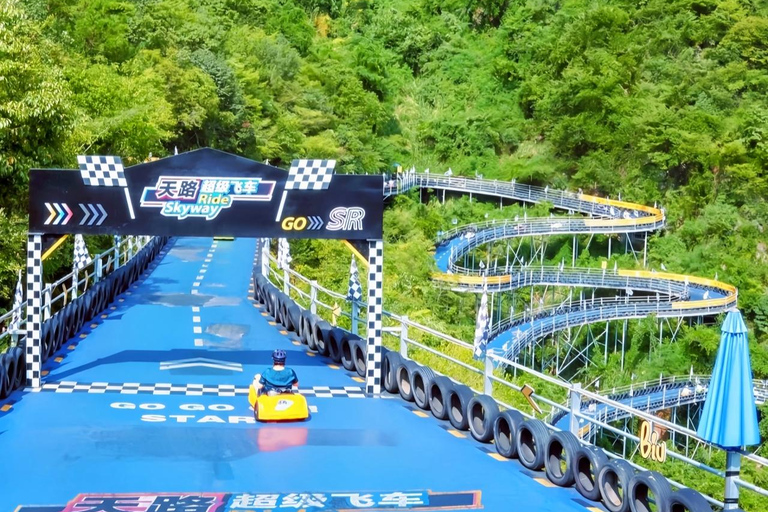 Hangzhou to OMG Park: Private Ride, Drift & Cave Tour