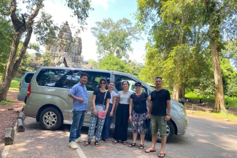 Prywatny transfer taksówką z Siem Reap do Bangkoku
