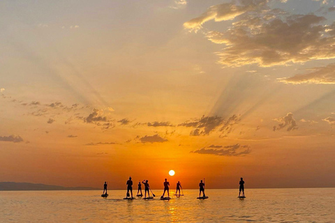 Barcelona: SUP Sunrise Session with 4K Video and Drinks