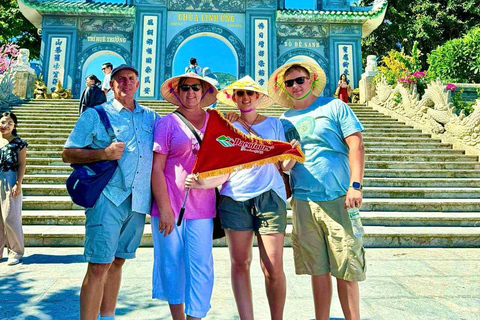 Da Nang: Marble Mountain, Monkey Mountain & Am Phu Cave Tour Group tour from Da Nang