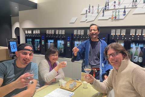 Tokio: Degustacja sake z przewodnikiem: 10 rodzajów sake
