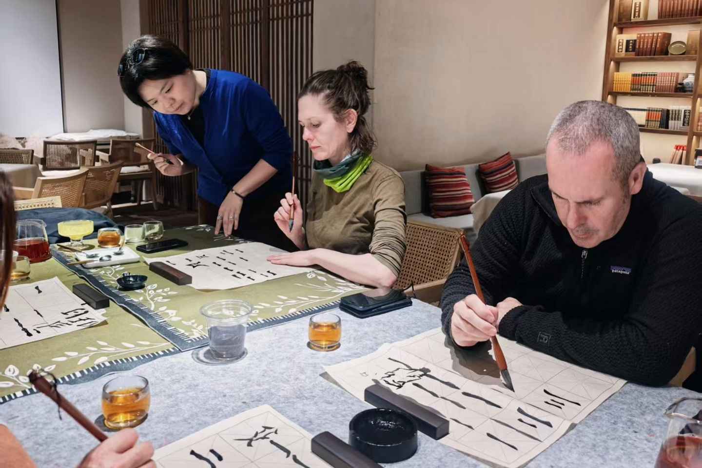 Xi'an Chinese Calligraphy Workshop: Ink Art & Tea Tasting