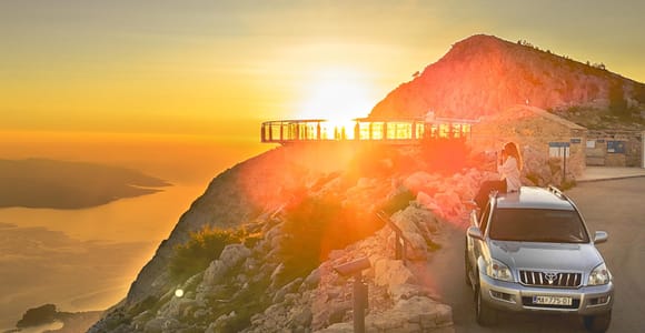 Biokovo-Geländewagentour: Skywalk (1228 m) & Sinjal (1335 m)