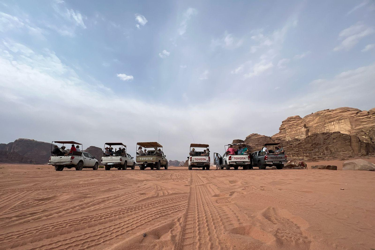 Amman: Petra & Wadi Rum overnight at Camp