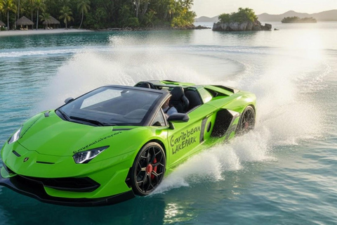 Aventure en voiture à réaction Lamborghini à Punta CanaAventure en Lamborghini à Punta Cana
