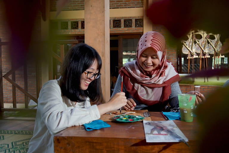 Yogyakarta: Leather Puppet Making Workshop in Wukirsari