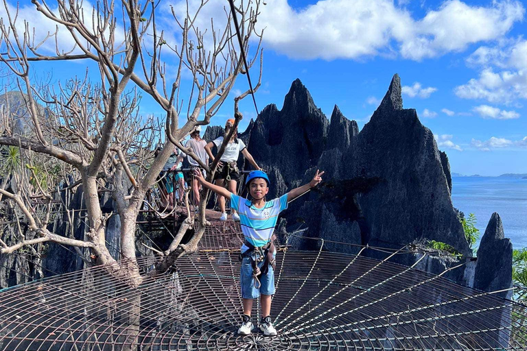 From Puerto Princesa: El Nido Tour A/B/C/D with Van & Lunch