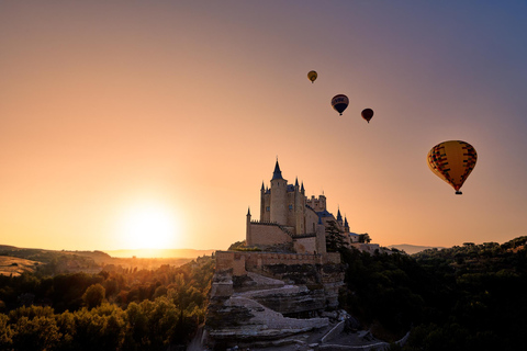 Balloon flights in the Madrid area
