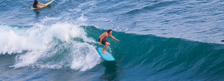 Bali : cours de surf pour débutants à Nusa Dua avec un moniteur professionnel