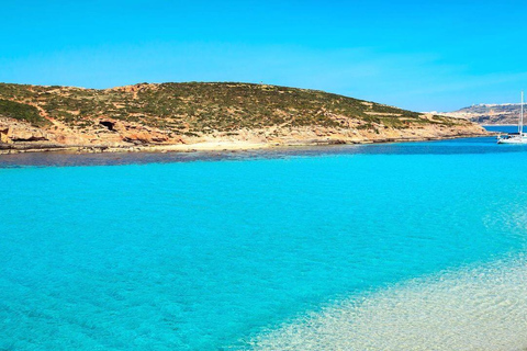 Qawra: Comino & Gozo Boat Tour with Snorkeling & SUP