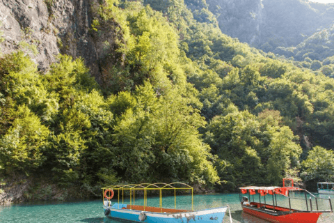 Från Tirana/Durresi: Shala River &amp; Komani Lake, upphämtning från hotellFrån / Durresi /Golem/ Shkodra : Shala River &amp; Komani Lake