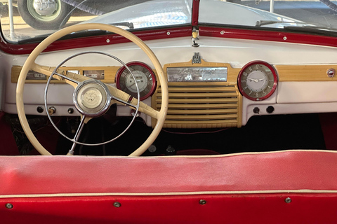 Tbilisi: Soviet Secrets on Wheels, Vintage Museum Car Tour Retro Rides: 120 Min in Tbilisi & Mtskheta with Soviet Car!