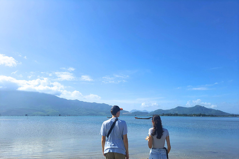 Da Nang: Golden Bridge - Monkey mountain - Marble Mountain Da Nang City Tour by Private Car visit Son Tra Peninsula