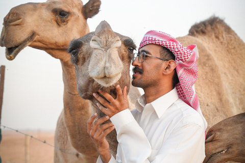 Riyadh: Camel Farm Visit in Heart Of The Desert