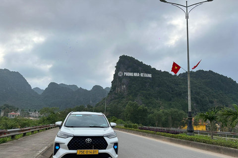 Z Hue: Prywatny transfer do Phong Nha z przystankami DMZZ Hue: Transfer do Phong Nha prosto bez przystanków