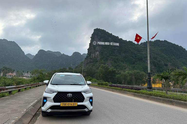 Z Hue: Prywatny transfer do Phong Nha z przystankami DMZZ Hue: Transfer do Phong Nha prosto bez przystanków