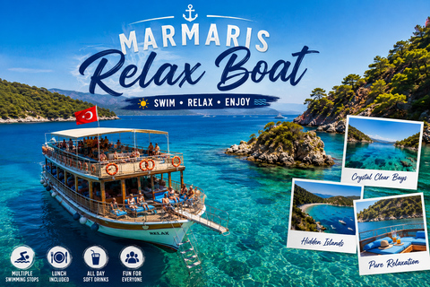 Marmaris: Boat Trip with Lunch & Unlimited Soft Drinks Day Tour