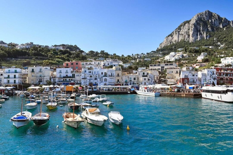 From Salerno: Capri, Positano, and Amalfi Boat Trip
