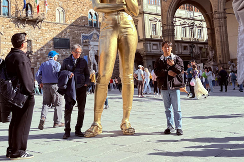 Florence: Private Guided Golf Cart Tour Senza Piazzale Michelangelo. Tour 1 ora.