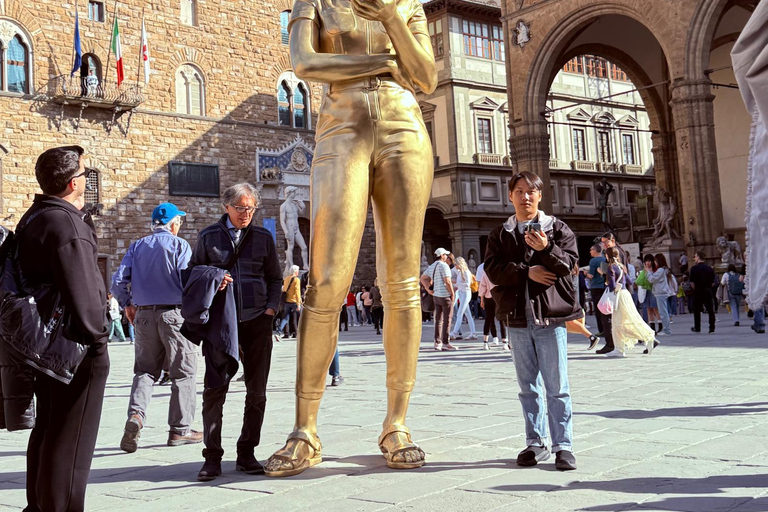 Florence: Private Guided Golf Cart Tour Senza Piazzale Michelangelo. Tour 1 ora.