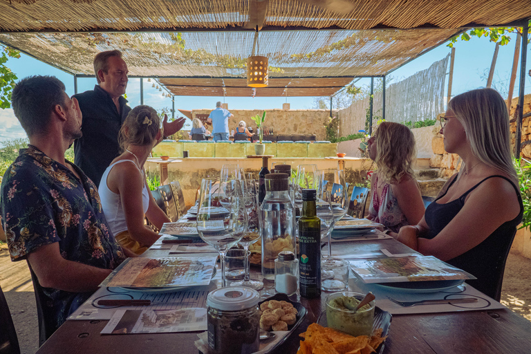 Mallorca: Visita bodega y cata de vinos, con productos mallorquines