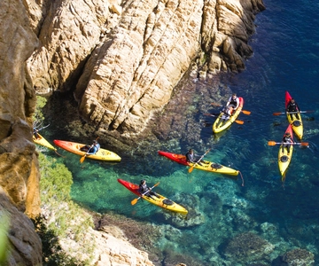 Sant Feliu de Guíxols: Excursión en Kayak y Snorkel