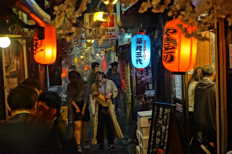 Visite des bars de Tokyo