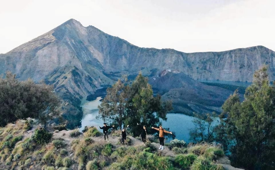 Monte rinjani 2 días 1 noche excursión al borde del cráter senaru 2626m ...