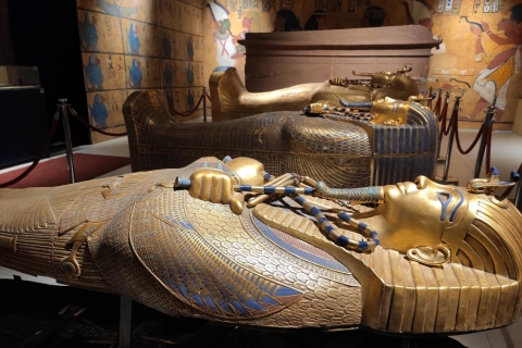 Hurghada: kameelrit langs de piramides van Gizeh en het Caïro-museum