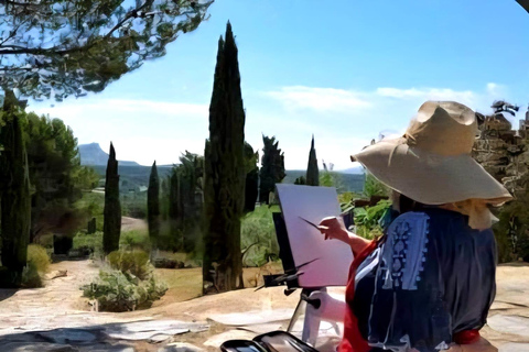 In Aix-en-Provence, a painting workshop; in the footsteps of the great masters.