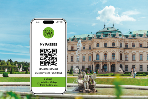 Digital Vienna FLEXI Pass: Choose from 70+ Top Sights Vienna: FLEXI Pass – 2 Attractions