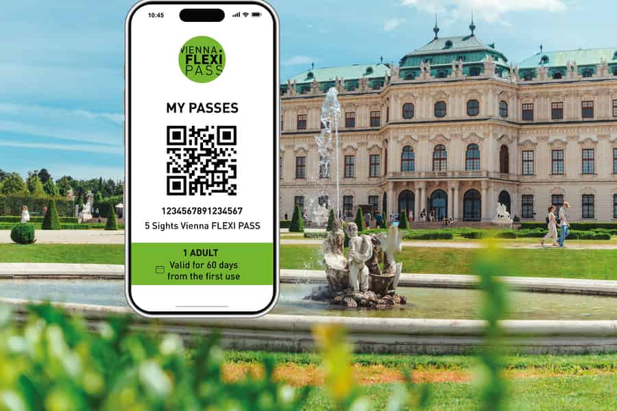 Digitaler Wien-FLEXI-Pass: Wähle aus über 70 Top-Sehenswürdigkeiten. Foto: GetYourGuide