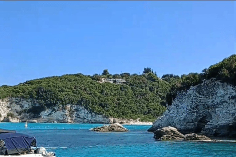 From Corfu: Private Cruise with Options, Snacks & Drinks Sivota — Blue Lagoon — Cave: Sun & Sea Private Boat Trip