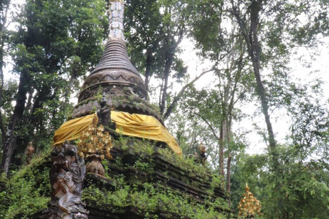 Półdniowa poranna wycieczka do Wat Pha Lat i Wat Phra That Doi SuthepPritave Tour