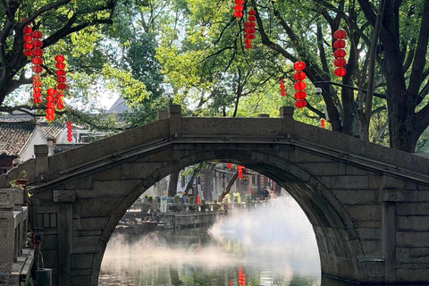 Authentic Tongli Water Town: Garden, Boat & Teahouse Pingtan