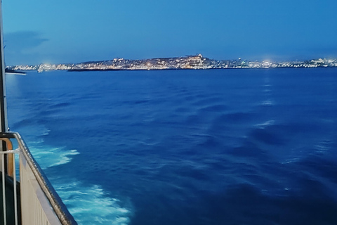 Cagliari: Devil’s Saddle Boat Tour with 4 Stops and Prosecco Cagliari: Sunset Boatour,Last Dive at Devil's Saddle eDrinks