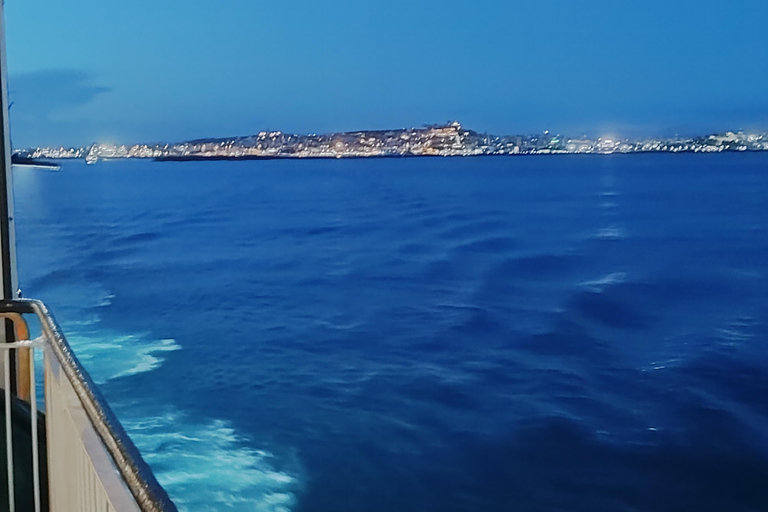 Cagliari: Devil’s Saddle Boat Tour with 4 Stops and Prosecco Cagliari: Sunset Boatour,Last Dive at Devil's Saddle eDrinks