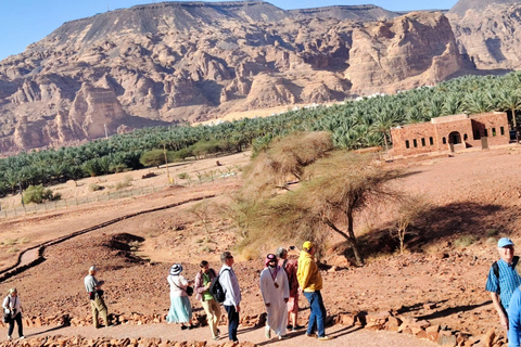 Al-Ula: Hegra, Old Town, and Rock Elephant walk tour