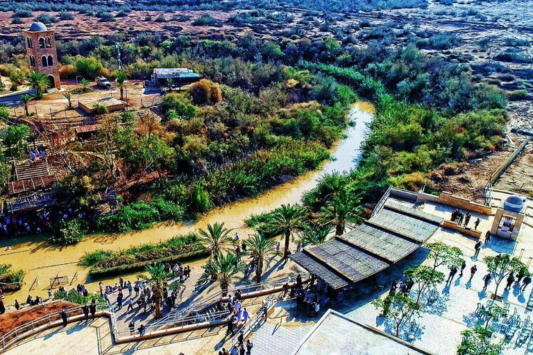 Betlemme, Gerico e il fiume Giordano: Tour guidato e trasportoPrelievo da Tel Aviv