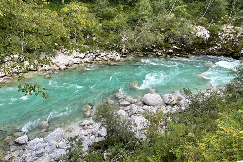 Soča River, Northern Slovenia: A Tour Amid Turquoise Waters and Mountain Flavors Julian Alps in Spanish – Private