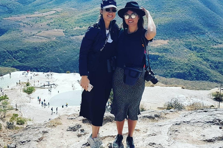 Oaxaca: Hierve el Agua - naturliga källor och kulturell rundtur